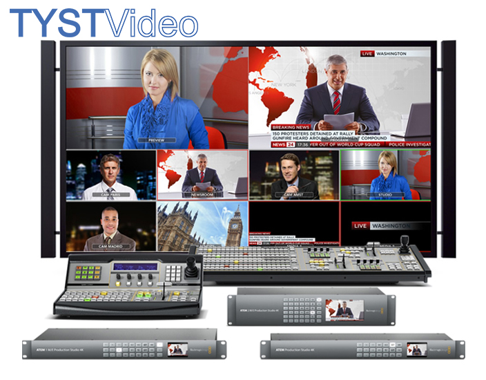 ATEM 4K 路高清移動演播室