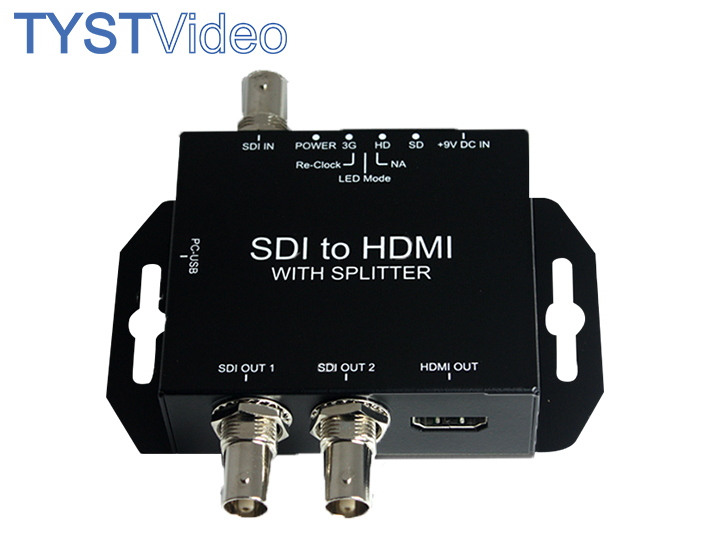 天影視通 SDI 轉(zhuǎn)HDMI 轉(zhuǎn)換器